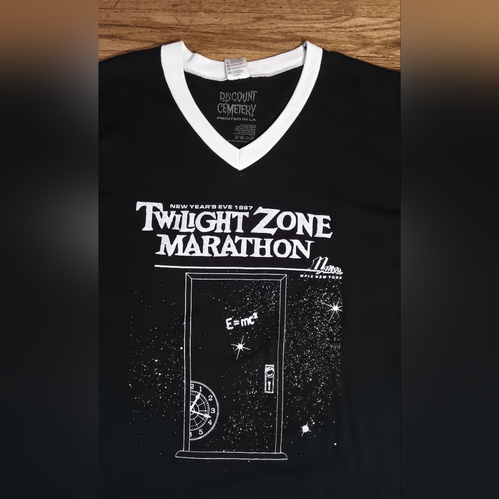 Twilight Zone TV Marathon t-shirt New York WPIX 11 jersey shirt